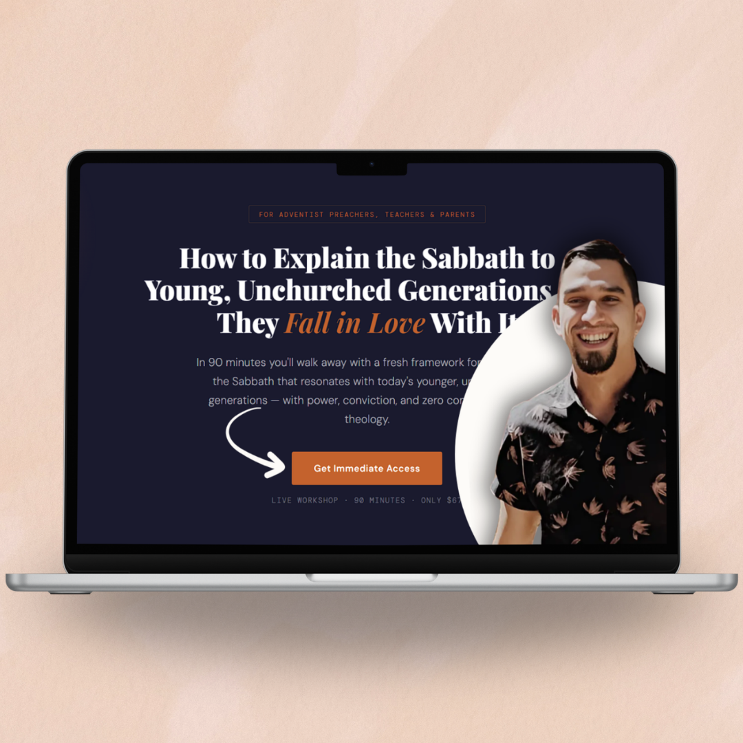 How to Explain the Sabbath to Young, Unchurched Generations So They Fall in Love With It